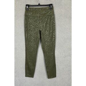 Zuda Z-Stretch Animal Printed High-Waisted Women's Leggings Green Medium NWOT's
